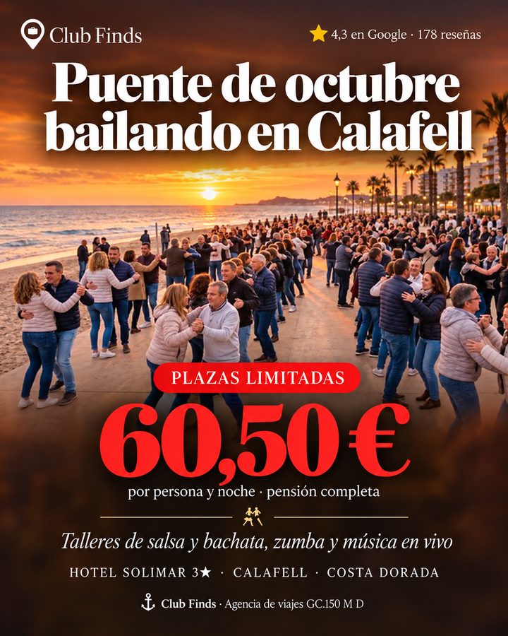 Puente de octubre en Calafell