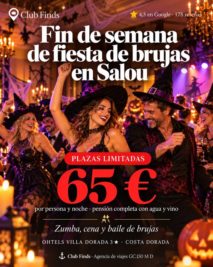 Noche de brujas en Salou
