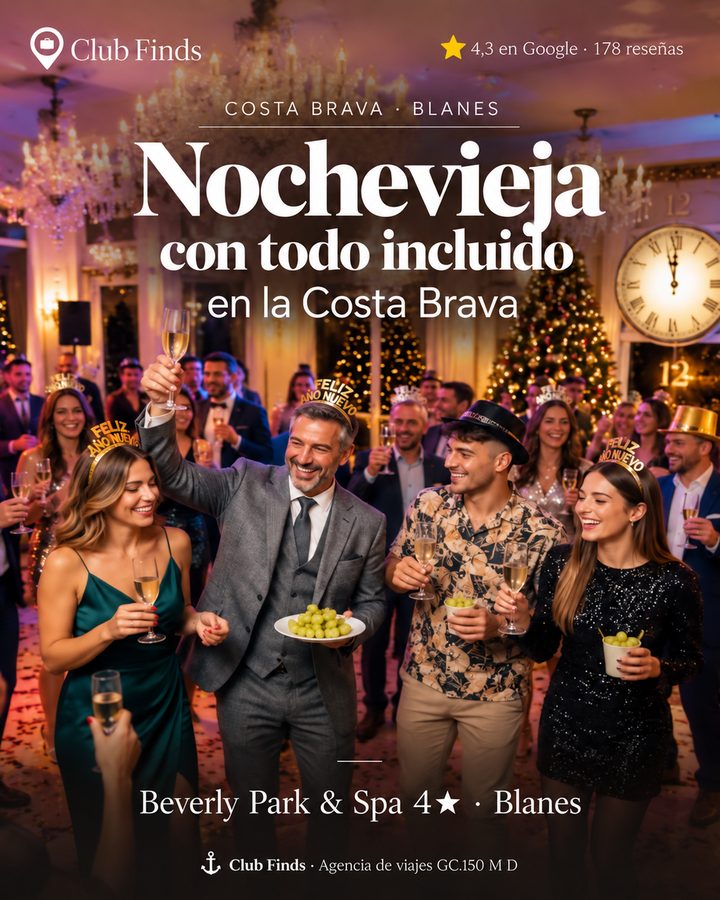 Nochevieja en la Costa Brava